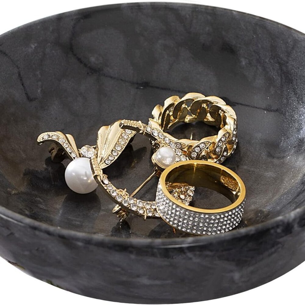 Marble Jewelry Dish - Rings Holder